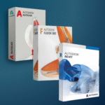 AutoCAD 2026 + Fusion 360 2026 + Revit 2026